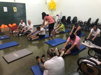 Programa Gerenciamento de Crônicos realiza aula de Pilates
