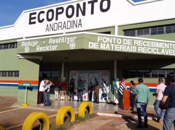Inauguração do Ecoponto em Andradina