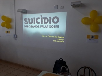 Psicóloga da Unimed Andradina ministra palestra sobre suicídio na Usina Santa Adélia