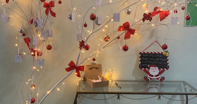 Unimed Andradina montou árvore dos desejos para o Natal e Ano Novo. -  Unimed Andradina